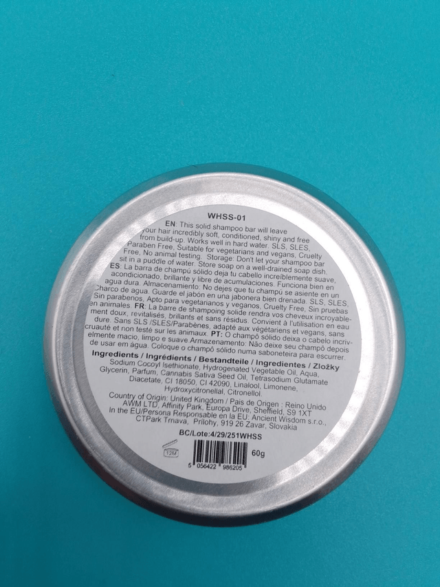 Wild Hare Solid Shampoo Bar