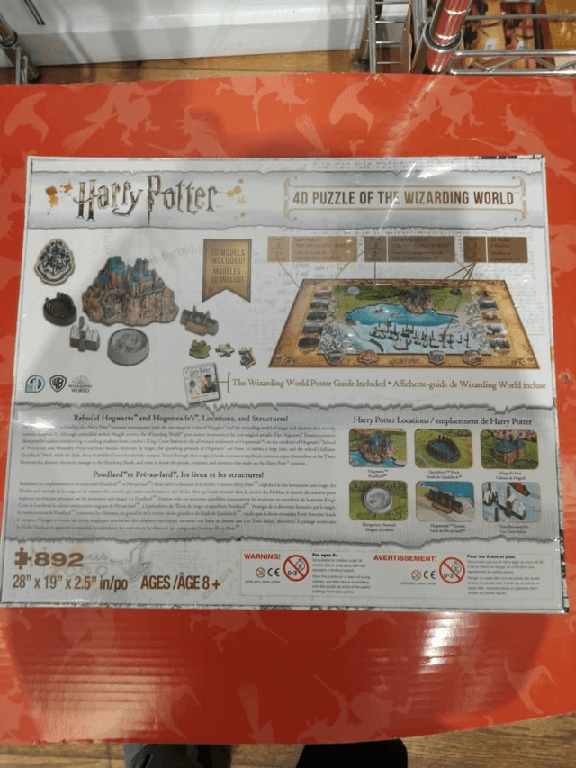 Harry Potter The Wizarding World 4D Jigsaw Puzzle 