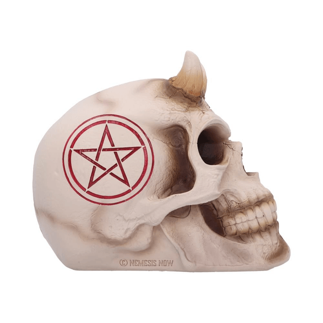 666 Pentagram Skull