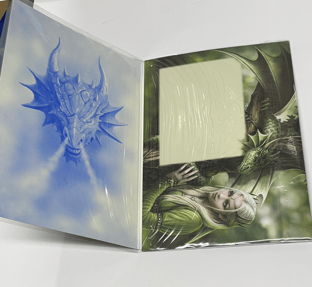 Anne Stokes Greetings Card - Dragons Lair 