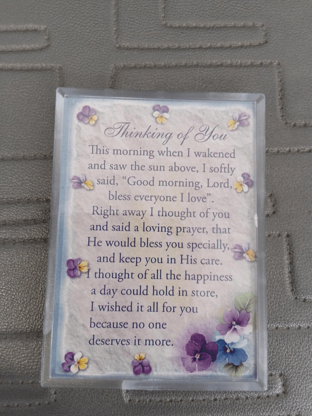 Thinking of You Fridge Magnet with Stand
