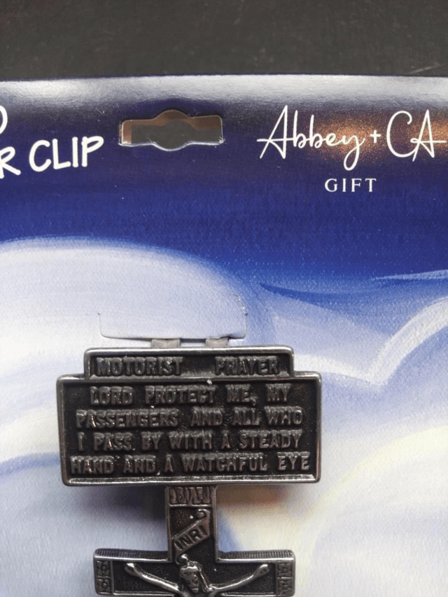 Lord Jesus Auto (Car) Visor Clip