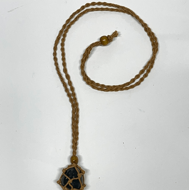 Adjustable Necklace - Dark Brown