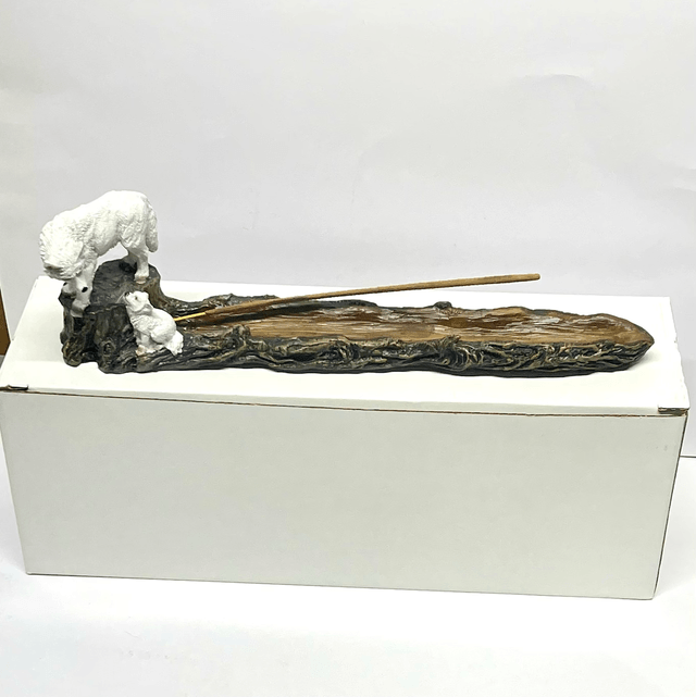 Incense Stick Burner - Wild Guide Wolves Wolf