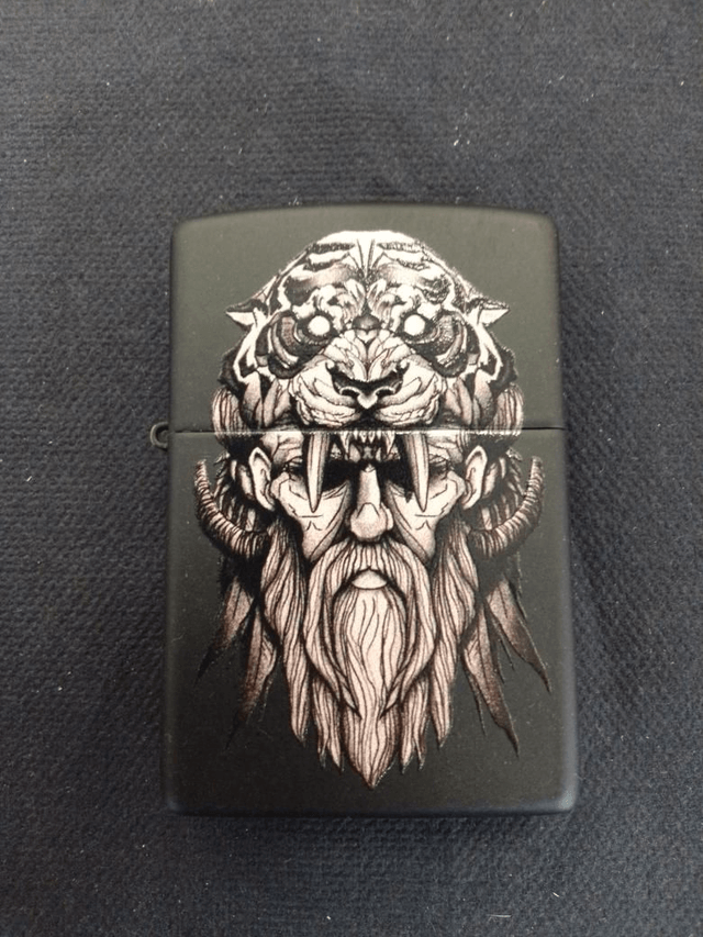 Tattoo Man Design Genuine Zippo Lighter 