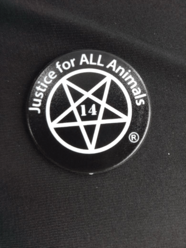 14 GIFTS Justice for ALL Animals Badge