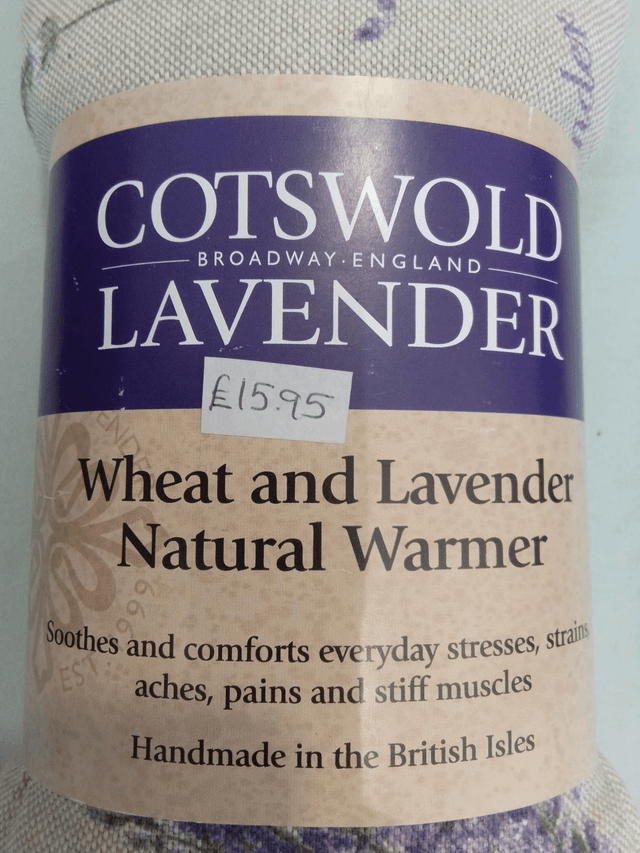 Cotswold Lavender Wheat Bag Lavender Design 