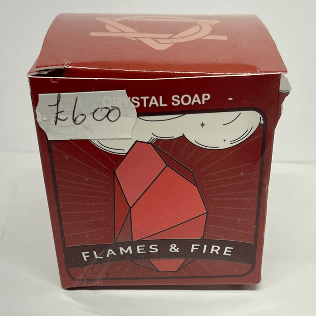 Ancient Wisdom Crystal Soap -Flames & Fire 