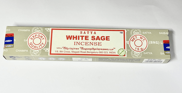 Satya Incense Sticks- White Sage
