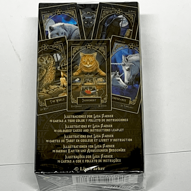 Lisa Parker Tarot Familiars Cards Cat Design