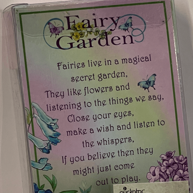 Sparkly Fairy Garden Necklace - Green 