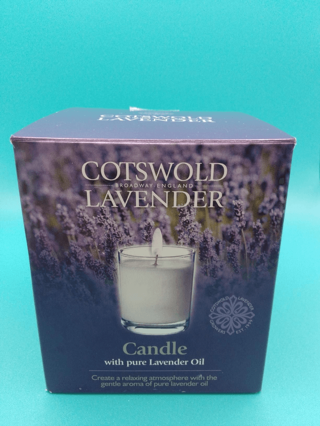 Cotswold Lavender Candle with Pure Lavender Oil