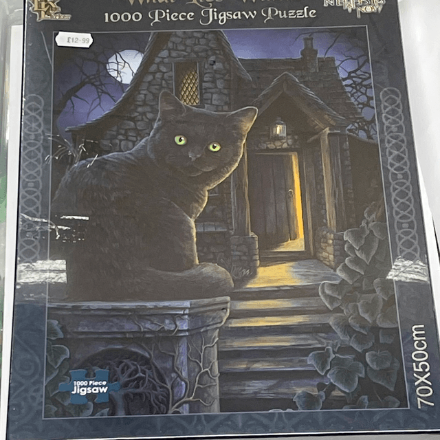Lisa Parker Jigsaw Puzzle - What Lies Within Cat