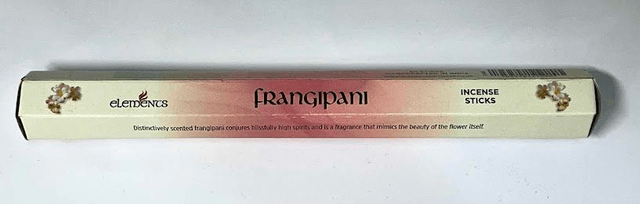 Elements Incense Sticks - Frangipani 