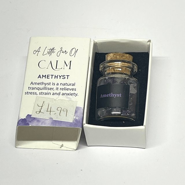 Little Jar Of Calm - Amethyst 