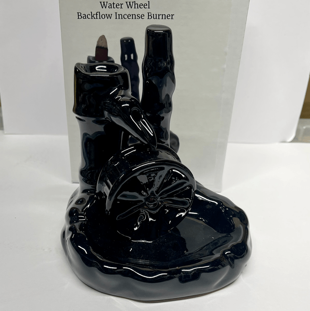 Back Flow Incense Burner - Water Wheel