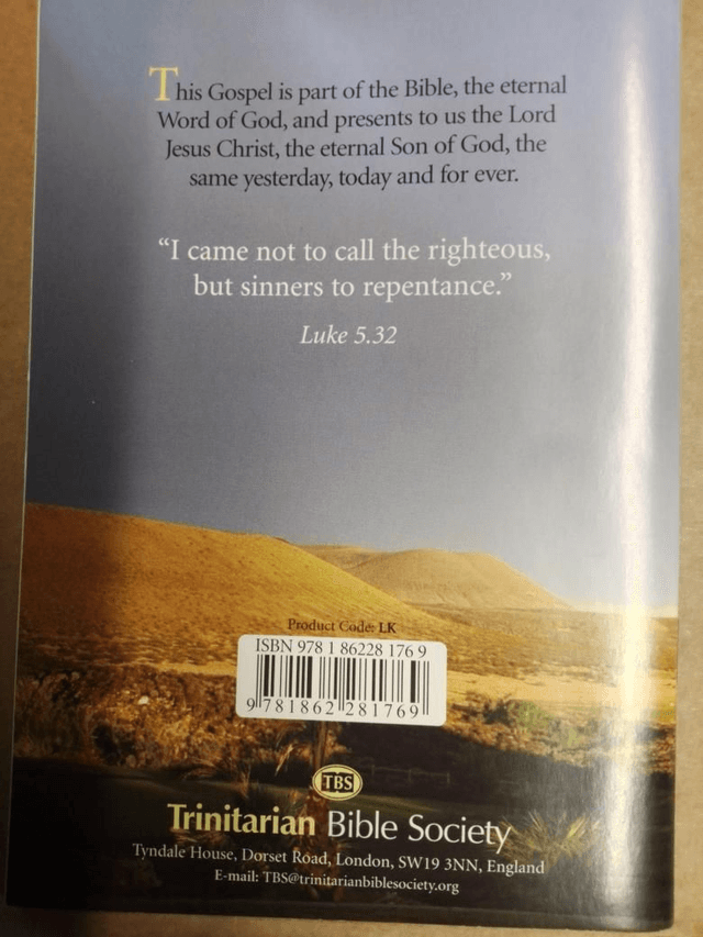 Gospel of Luke Booklet
