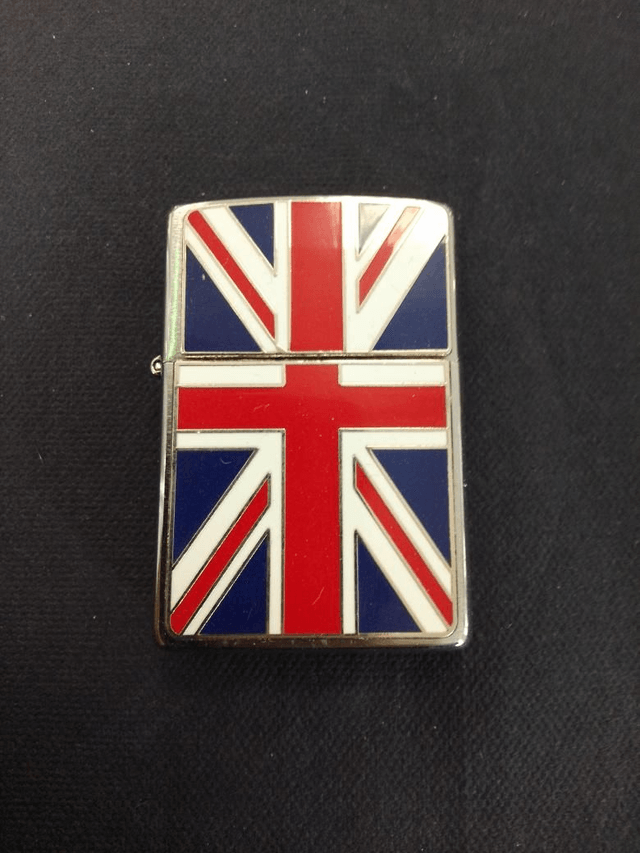 Union Jack Flag Genuine Zippo Lighter 