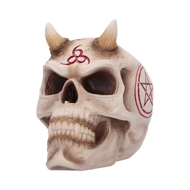 666 Pentagram Skull