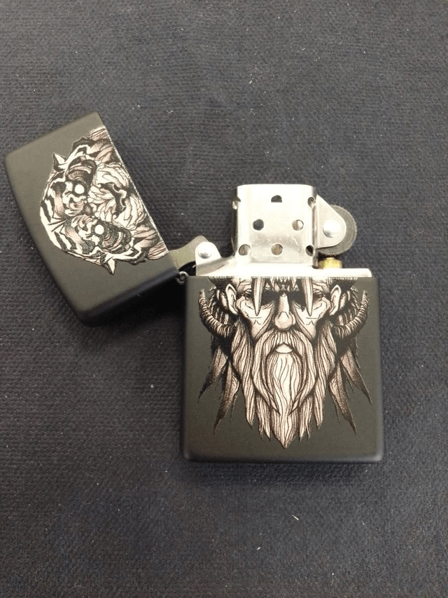 Tattoo Man Design Genuine Zippo Lighter 