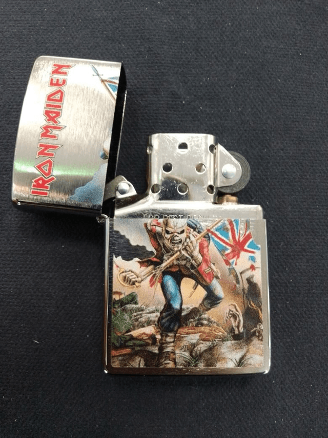 Iron Maiden The Trooper Genuine Zippo Lighter 