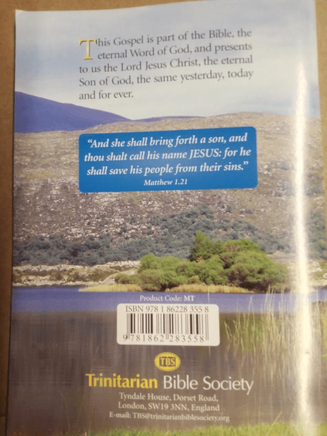 Gospel of Matthew Booklet 