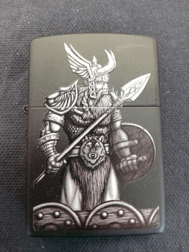 Odin Design Genuine Zippo Lighter 