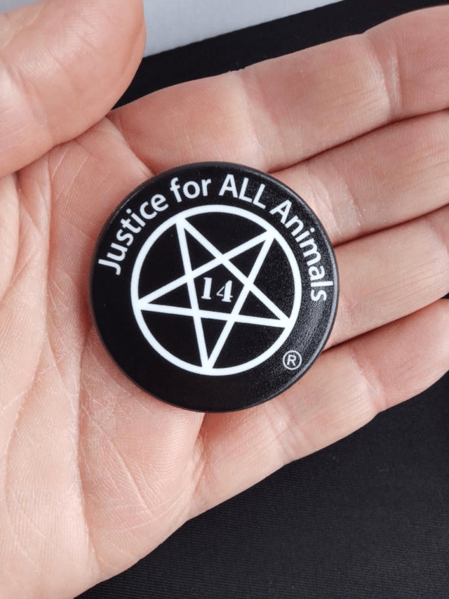 14 GIFTS Justice for ALL Animals Badge