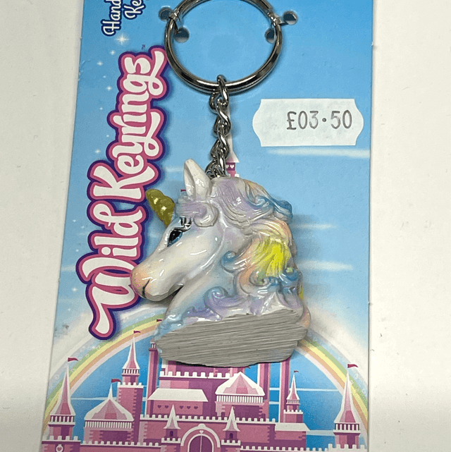 Unicorn keyring 