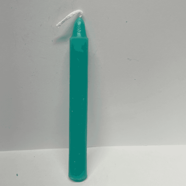 Spell Candle - Light Green (Luck)