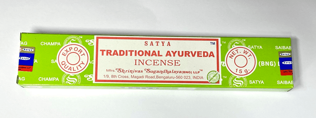 Satya Incense Sticks - Traditional Ayurveda