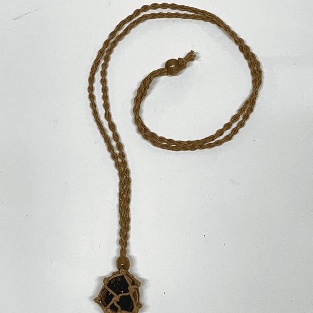 Adjustable Necklace - Dark Brown