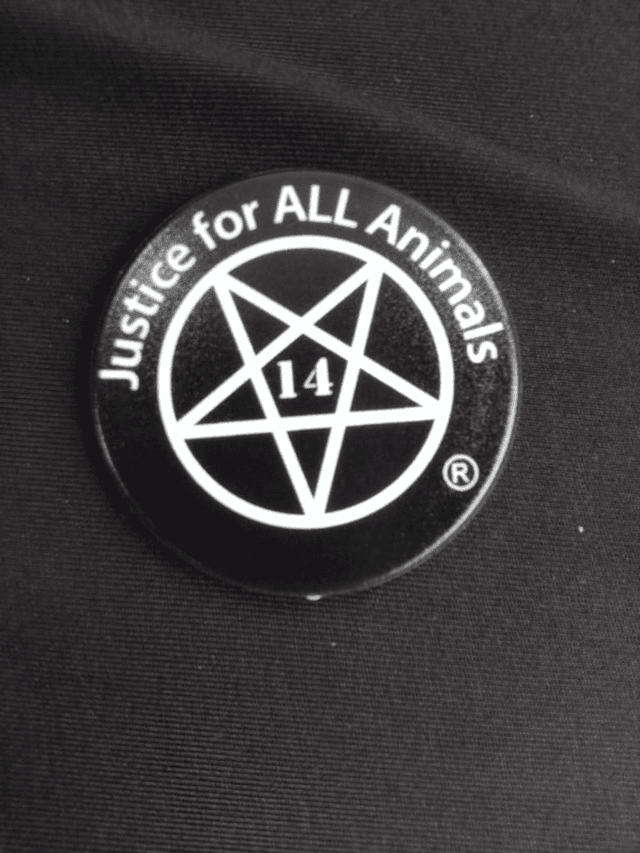 14 GIFTS Justice for ALL Animals Badge