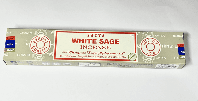 Satya Incense Sticks- White Sage