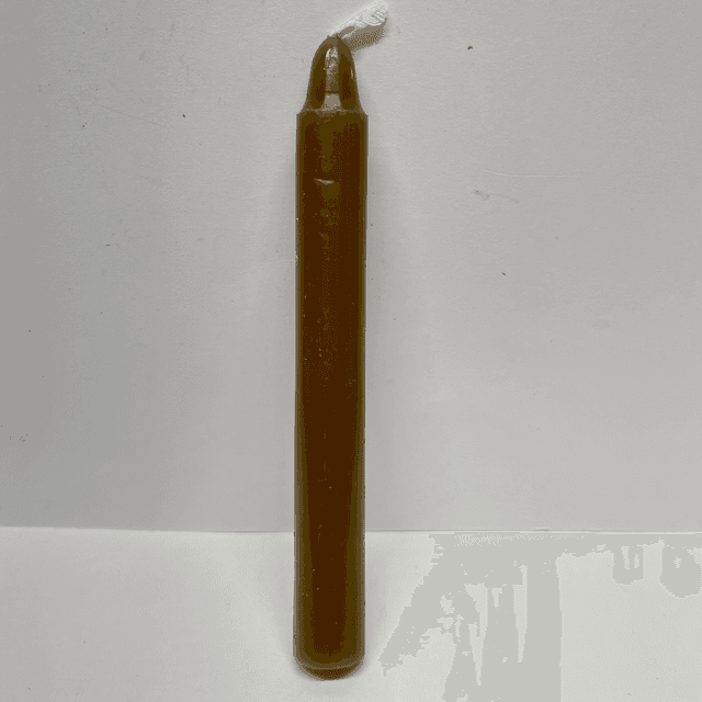 Spell Candle - Brown ( Grounding ) 