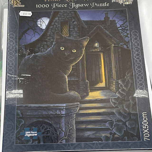 Lisa Parker Jigsaw Puzzle - What Lies Within Cat