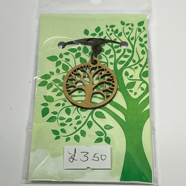Olive Wood Tree Of Life Necklace 