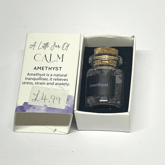 Little Jar Of Calm - Amethyst 