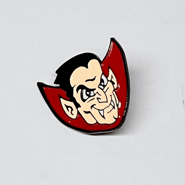 Vampire Pin Badge