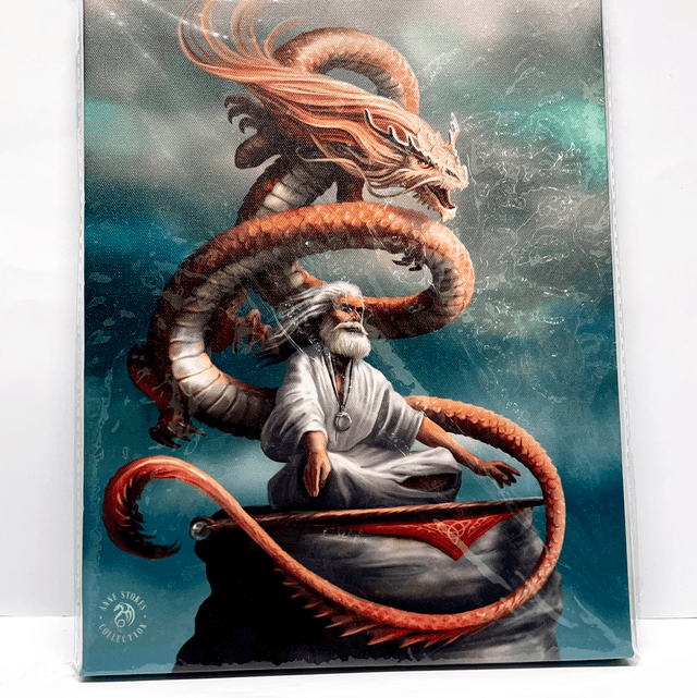Anne Stokes Art - The Hermit Hanging Canvas Print
