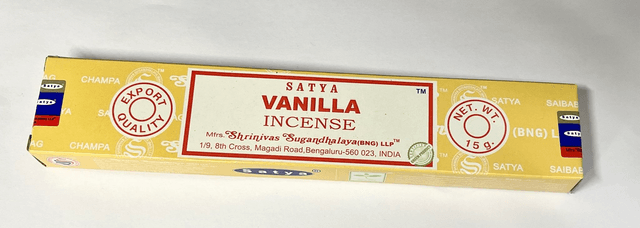 Satya Incense Sticks - Vanilla 
