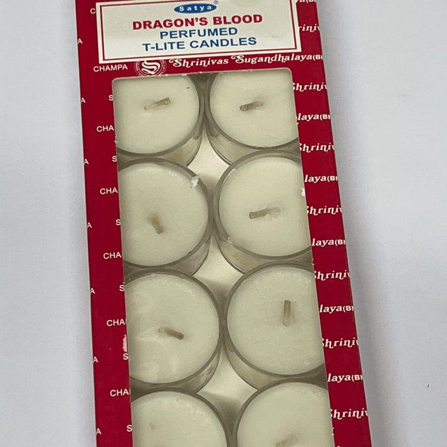 Satya scented Tea-Lights - Dragons blood 