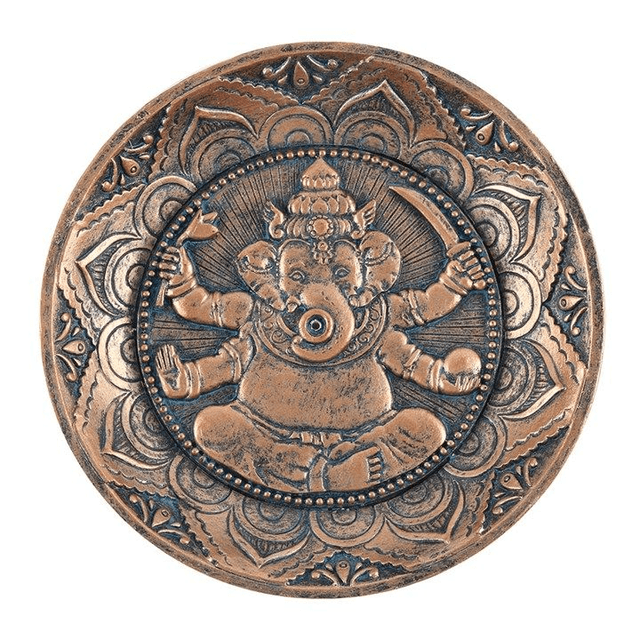 Ganesh Incense Holder Plate Burner