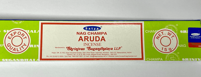 Satya Incense Sticks - Aruda