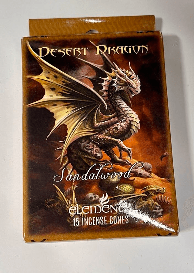 Elements Incense Cones - Desert Dragon (Sandalwood)