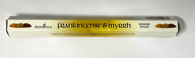 Elements Incense Sticks - Frankincense &amp; Myrrh